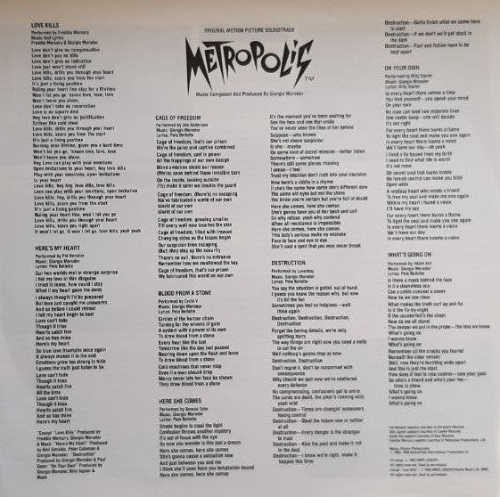 Metropolis (Original Motion Picture Soundtrack)