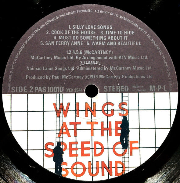 Wings At The Speed Of Sound