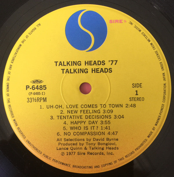 Talking Heads: 77