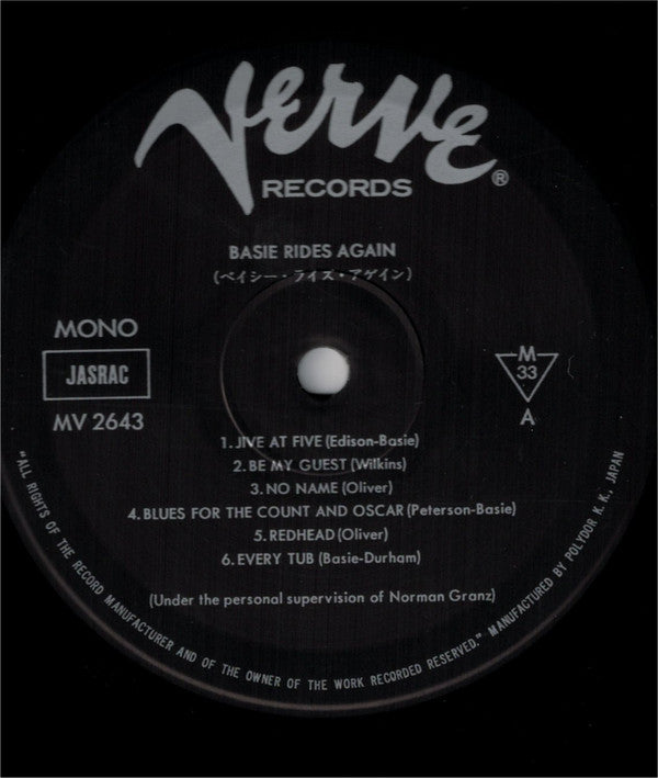 Basie Rides Again