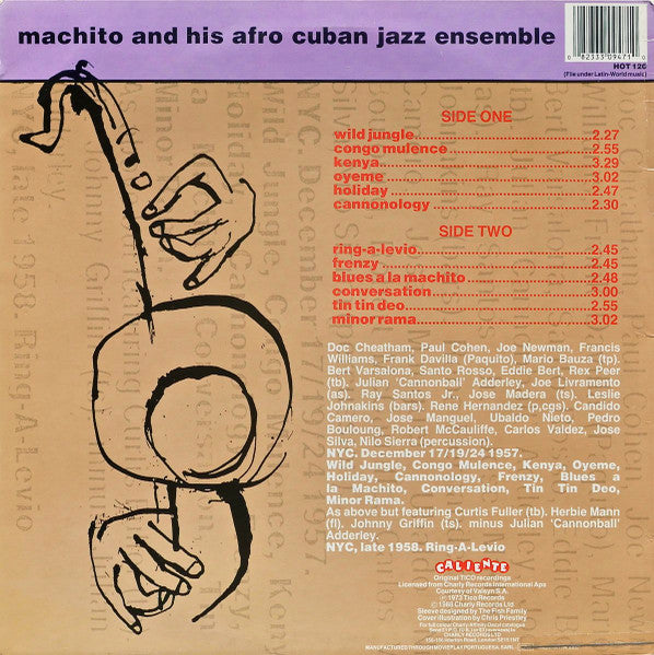 Release: Kenya (Afro Cuban Jazz)-Vinyl-Europe-1988-HOT 120-3392246