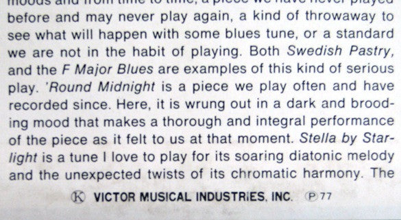 At Shelly's Manne-Hole, Hollywood, California