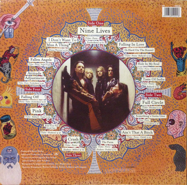 Release: Nine Lives-Vinyl-Europe-1998-COL 485020 1-4043525