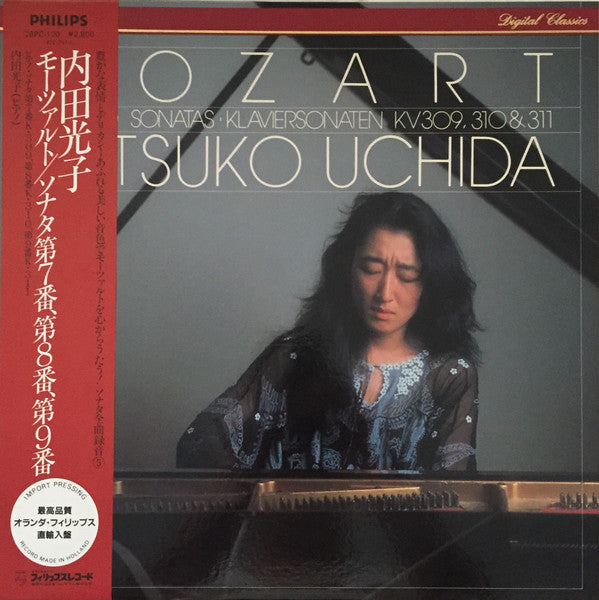Master Release: 3 Piano Sonatas = Klaviersonaten KV309, 310 & 311 by Mitsuko Uchida