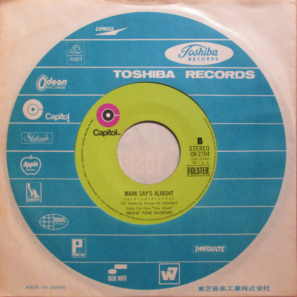 アー・ユー・レディ = Are You Ready / マーク・セズ・オールライト = Mark Say's Alright