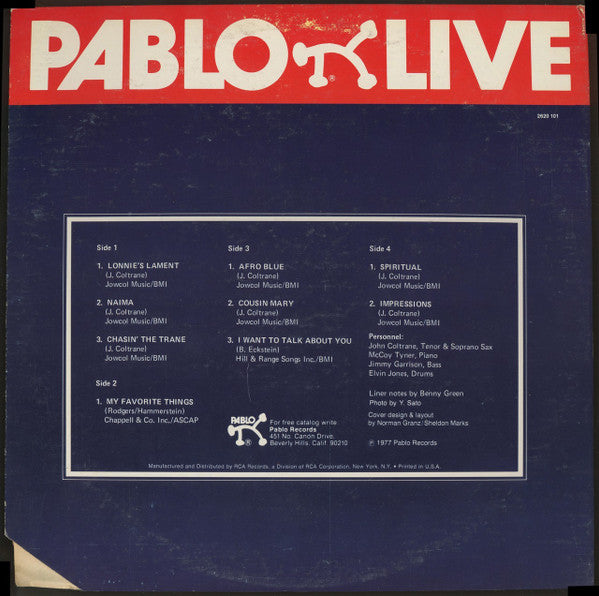 Release: Afro Blue Impressions-Vinyl-US-1977-2620 101-5960921
