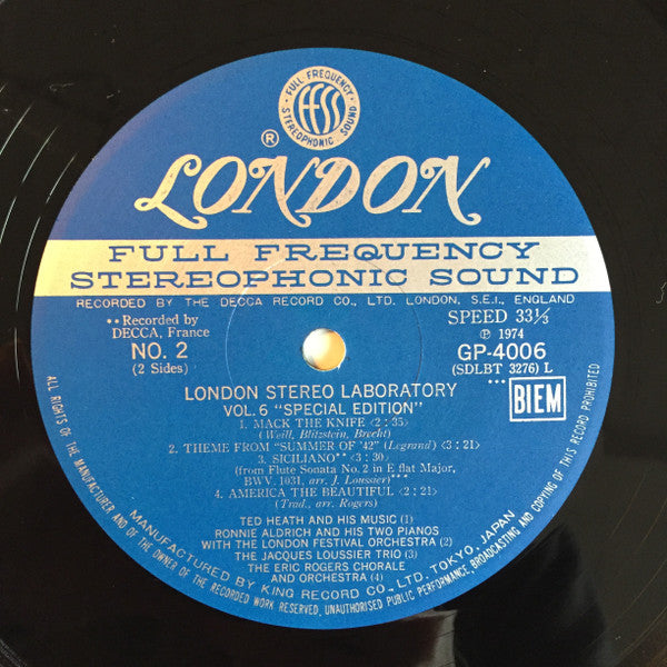 London Stereo Laboratory, Vol. 6 - Special Edition