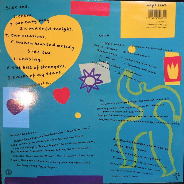 Release: Kotch-Vinyl-UK-1989-MLPS 1003-2264263