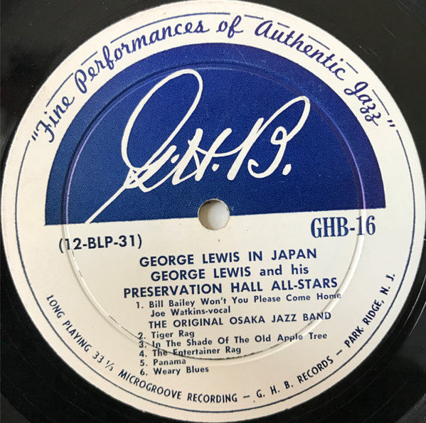 George Lewis In Japan  Volume Three