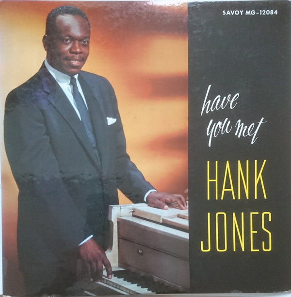 Release: Have You Met Hank Jones-Vinyl-US-1956-MG-12084-4018139