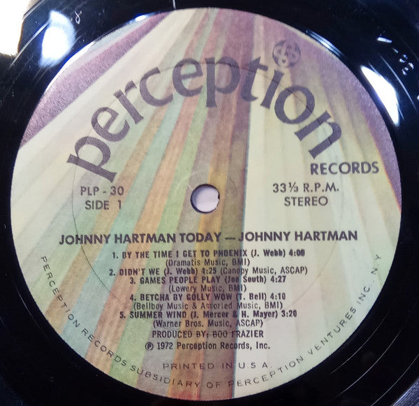 Release: Today-Vinyl-US-1972-PLP 30-2403833