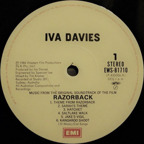 Razorback (Music From The Original Soundtrack Of The Film)