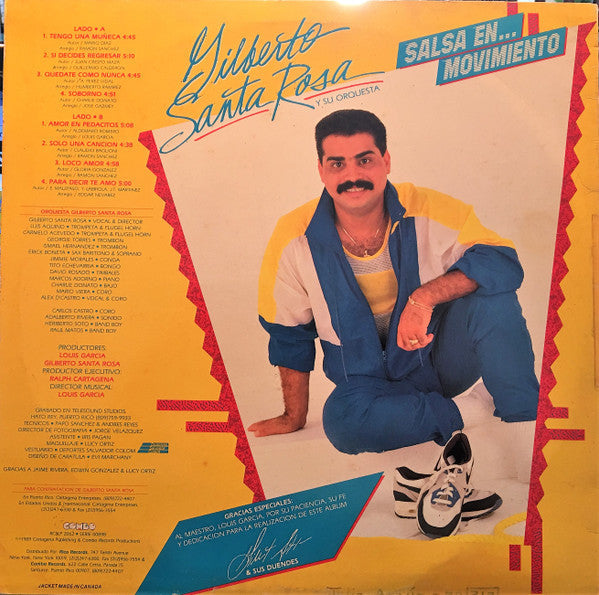 Release: Salsa En... Movimiento-Vinyl-Puerto Rico-1989-RCSLP 2062 - Serie 00898-4883046
