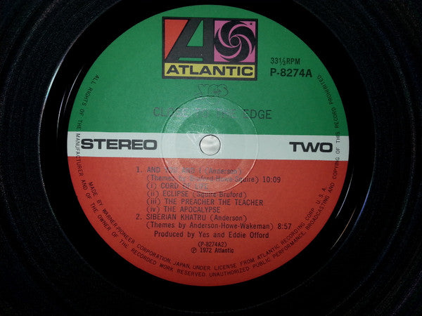 Close To The Edge = 危機