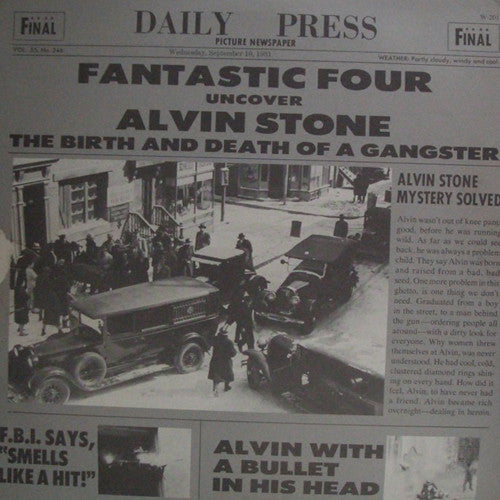 Master Release: Alvin Stone (The Birth And Death Of A Gangster) by Fantastic Four