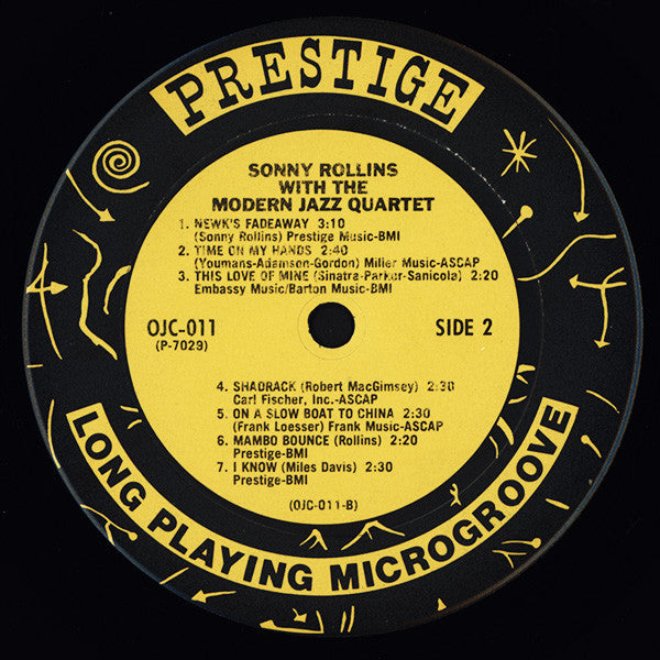 Sonny Rollins With The Modern Jazz Quartet