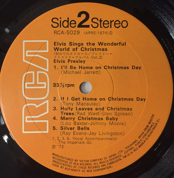 Elvis Sings The Wonderful World Of Christmas