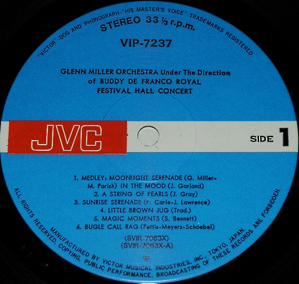 Glenn Miller Orchestra - Recorded Live, Royal Festival Hall, London, England