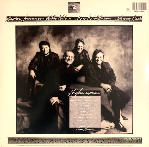 Release: Highwayman  2-Vinyl-US-1990-C 45240-2806515