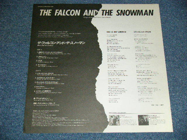 The Falcon And The Snowman (Original Motion Picture Soundtrack)