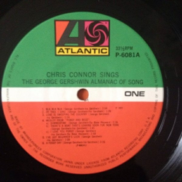 Chris Connor Sings The George Gershwin Almanac Of Song