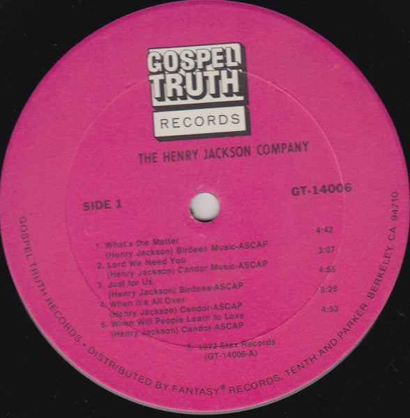 The Henry Jackson Company