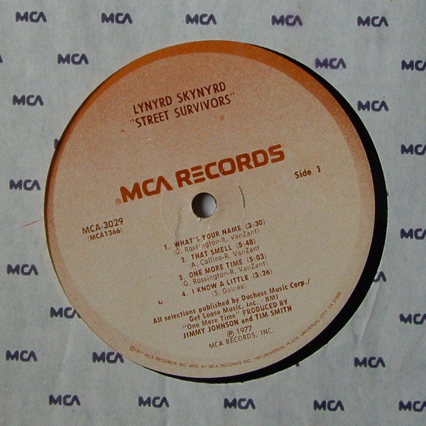 Release: Street Survivors-Vinyl-US-1977-MCA-3029-1997880