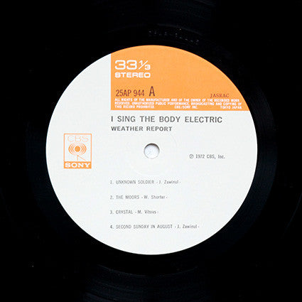 I Sing The Body Electric