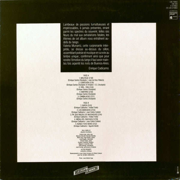 Release: Quel Tango!-Vinyl-France-1986-LDX 74863-3776917