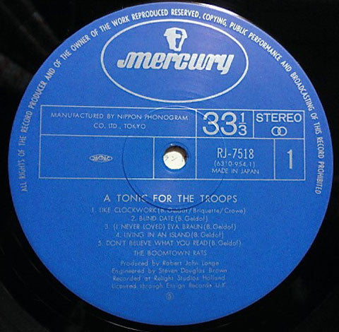 A Tonic For The Troops