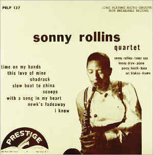 Release: Sonny Rollins Quartet-Vinyl-None-None-PRLP 137-8550284