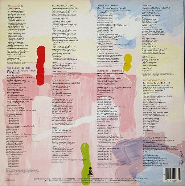 Release: A Childs Adventure-Vinyl-US-1983-7 90066-1, 90066-1-2549573