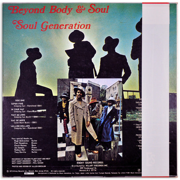 Release: Beyond Body And Soul-Vinyl-Japan-1991-PLP-6542-4024672