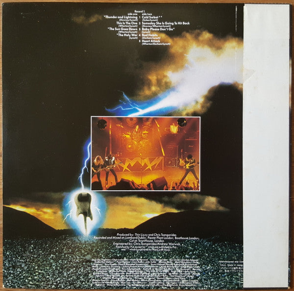 Release: Thunder And Lightning-Vinyl-Japan-1984-20PP-95-7357869