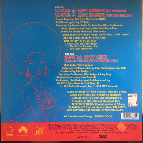 Release: Ain't Nobody-Vinyl-Italy-1996-ZAC 126-2241899