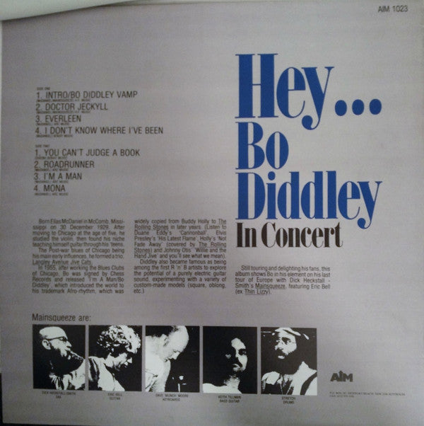 Master Release: Hey... Bo Diddley In Concert by Bo Diddley