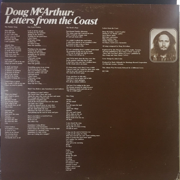 Letters From The Coast