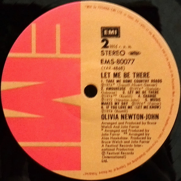 Let Me Be There = レット・ミー・ビー・ゼア