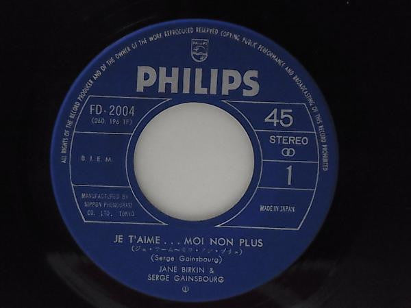 Je T'aime...Moi Non Plus