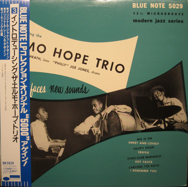 Master Release: New Faces - New Sounds by Elmo Hope Trio