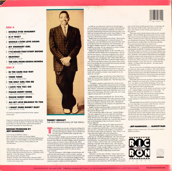 Release: The New Orleans King Of Stroll-Vinyl-US-1988-2079-8207899