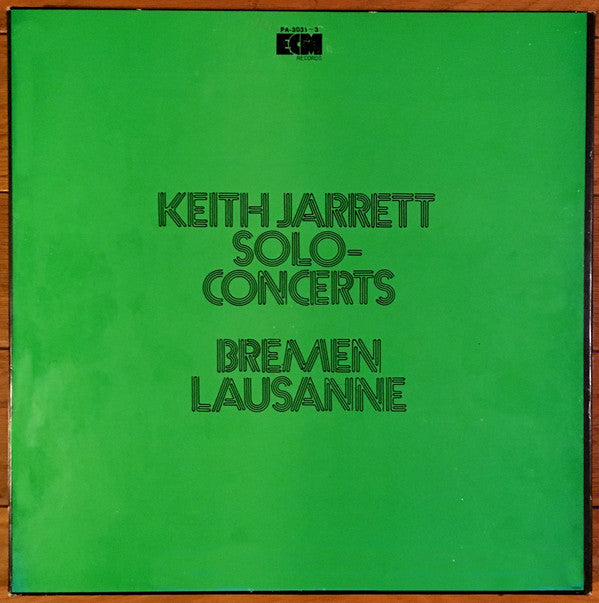 Solo Concerts: Bremen / Lausanne