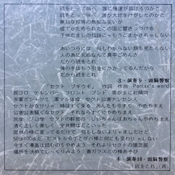 幻野　幻の野は現出したか '71日本幻野祭 三里塚で祭れ