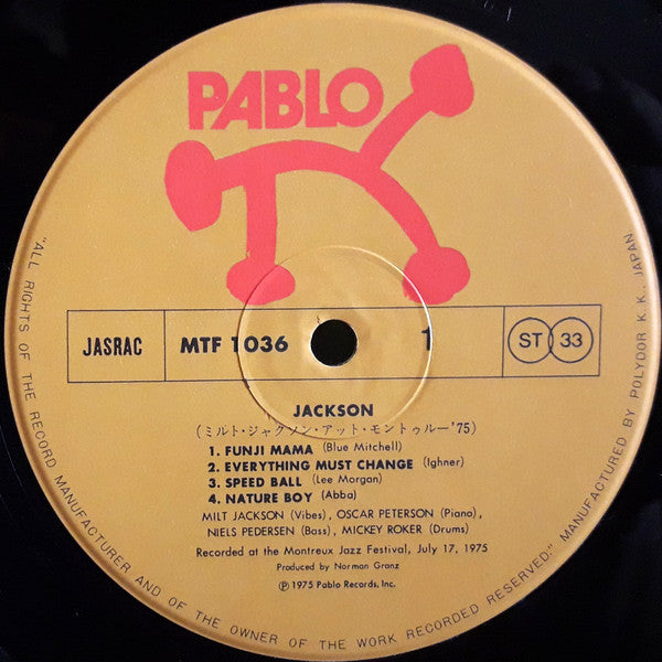 The Milt Jackson Big 4 At The Montreux Jazz Festival 1975