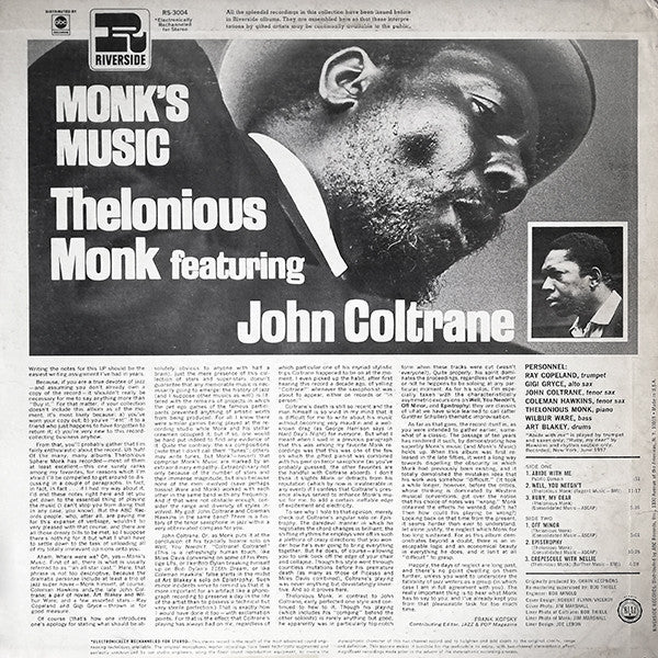 Monk's Music