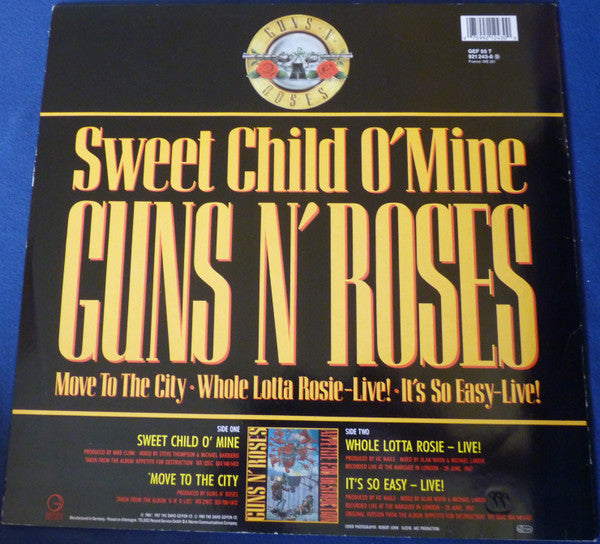 Master Release: Sweet Child O' Mine by Guns N' Roses