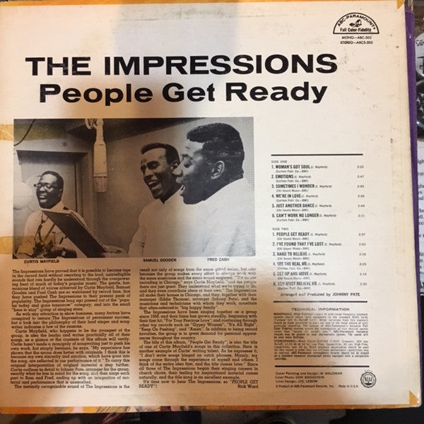 Master Release: People Get Ready by The Impressions