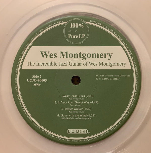 The Incredible Jazz Guitar Of Wes Montgomery