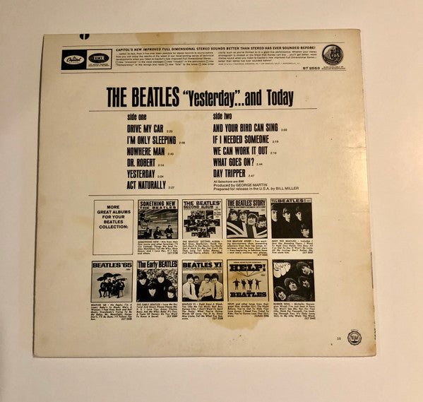 Release: Yesterday And Today-Vinyl-US-1976-ST-2553-7787288