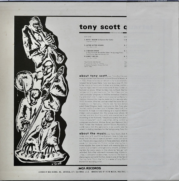 Tony Scott Quartet